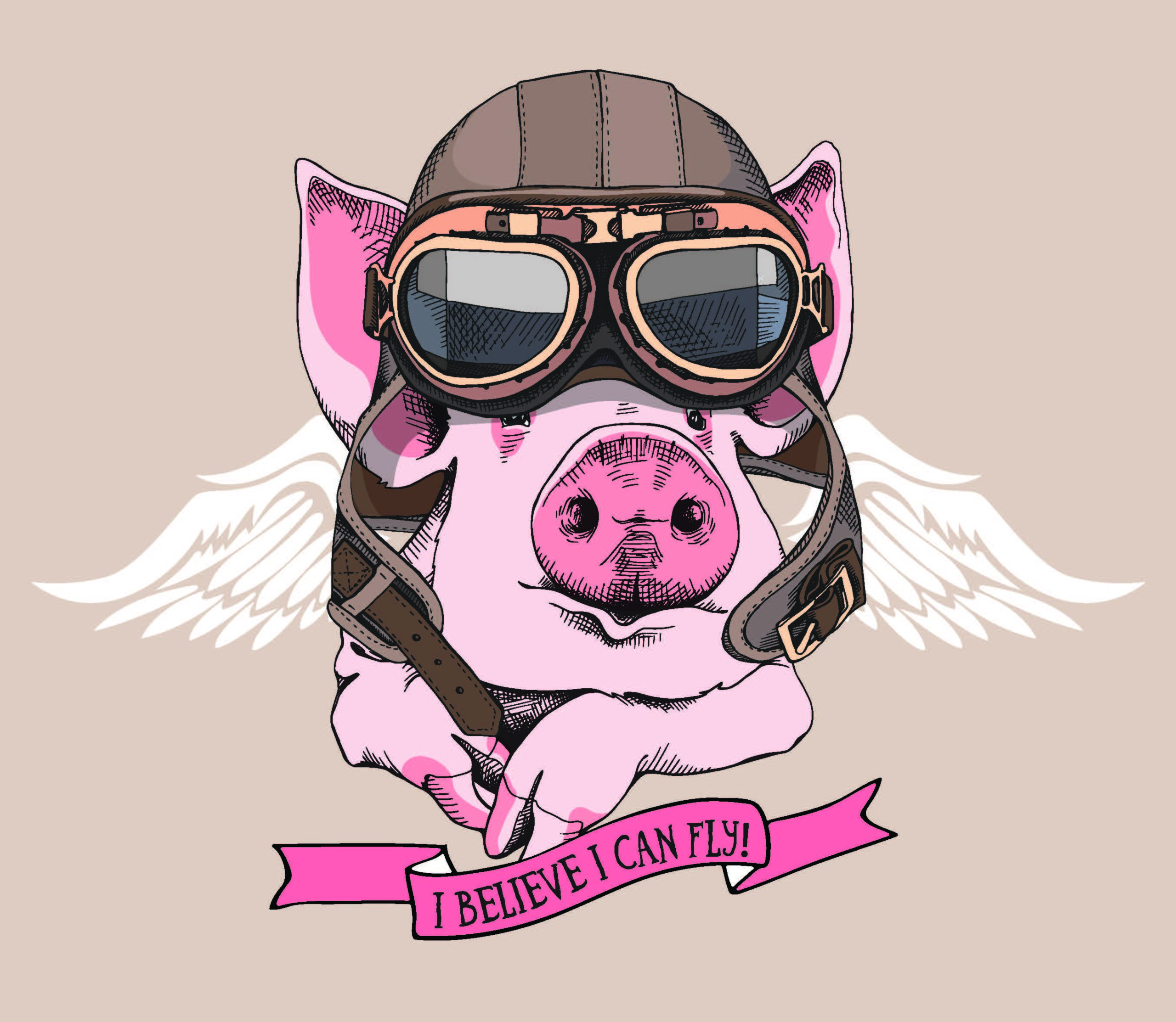 When pigs might fly